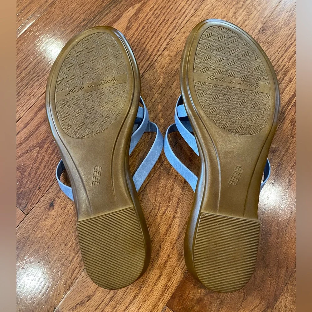 NWOT Toscanella Baby Blue Sandals - Picture 3 of 6